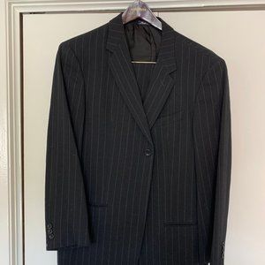 Armani  - Mens Suit (Black Pinstrip)